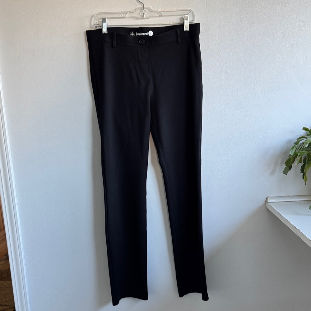 Betabrand Women’s  Black Dress Pants